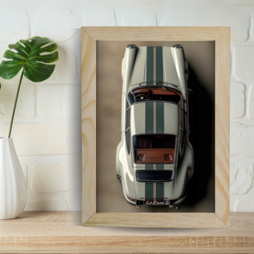 Porsche 911 Carrera - Classic Elegance Framed Print