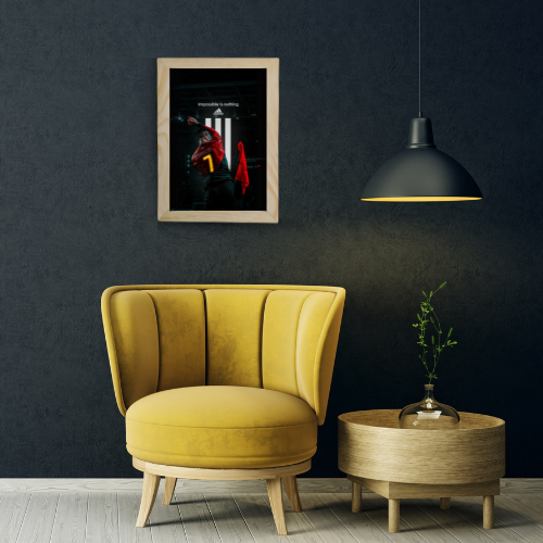 Cristiano Ronaldo - Impossible is Nothing Framed Print
